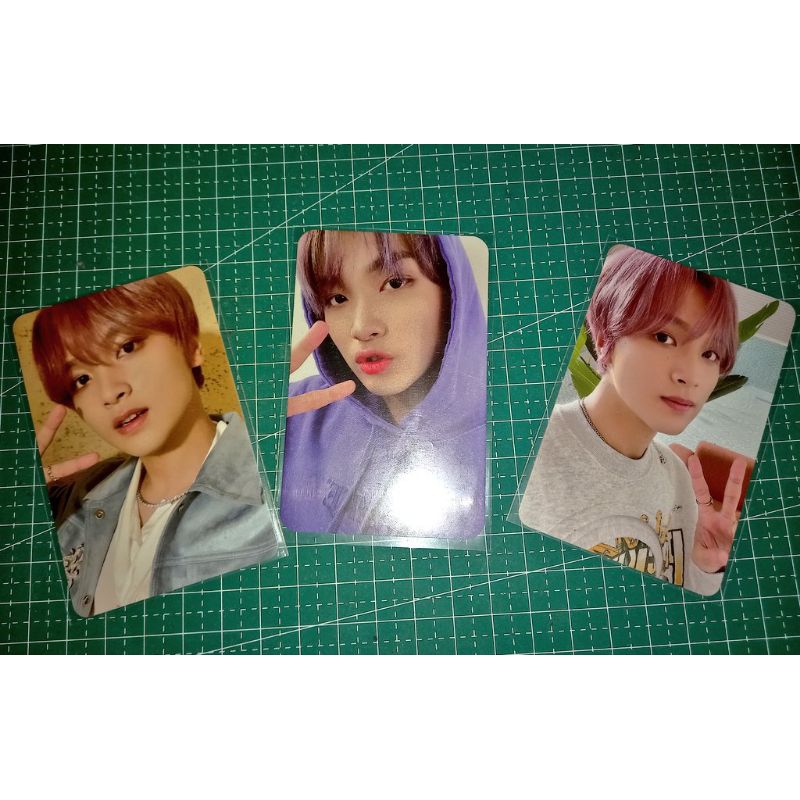 Haechan Hoodie Ungu PC Bundle with Haechan Hot summer dream AR PC & Haechan Hot summer dream minibag