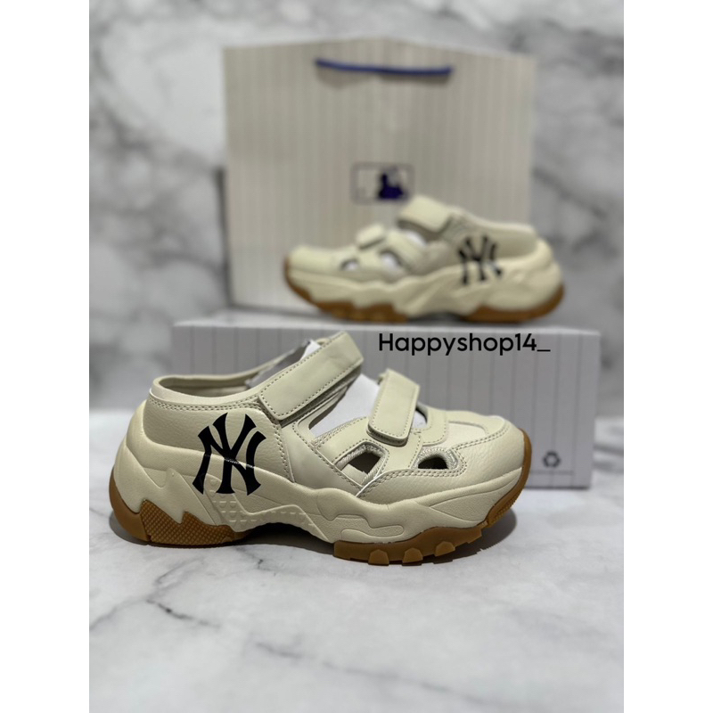Sepatu MLB Bigball Chunky NY / Sepatu Slip On MLB NY Free Kaos Kaki