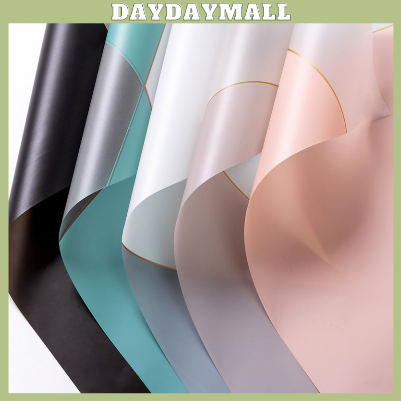 

Kertas Bunga Cellophane Paper Flower Wrap Motif Garis Abstrak Buket Waterproof 6063