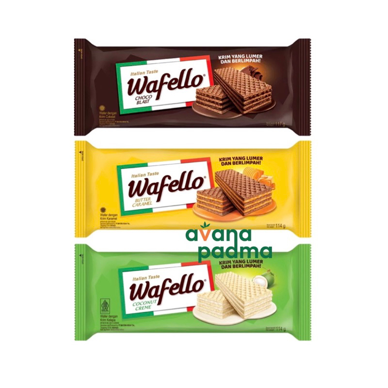 

Wafello Wafer (43g) (3 Varian Rasa)