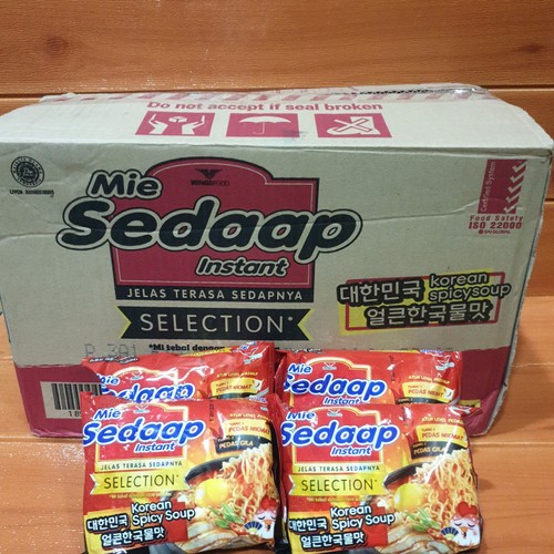 

Mie Sedaap Korea Korean Spicy Soup Selection 1 Dus 40 Pcs