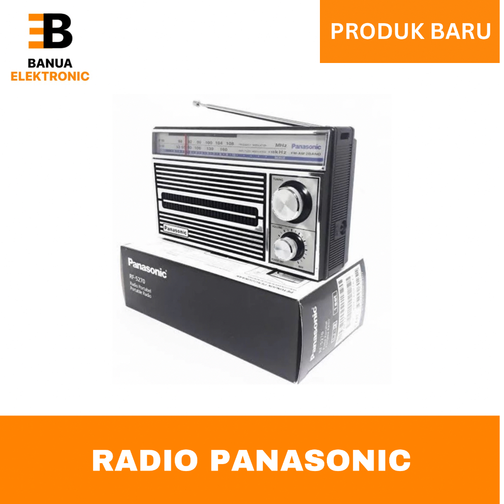 RADIO PANASONIC ORIGINAL ASLI RF-5270