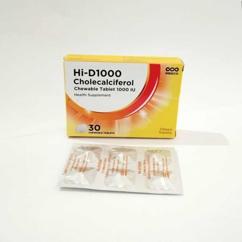 Hi-D1000 Cholecalciferol Suplemen Kesehatan Vitamin D