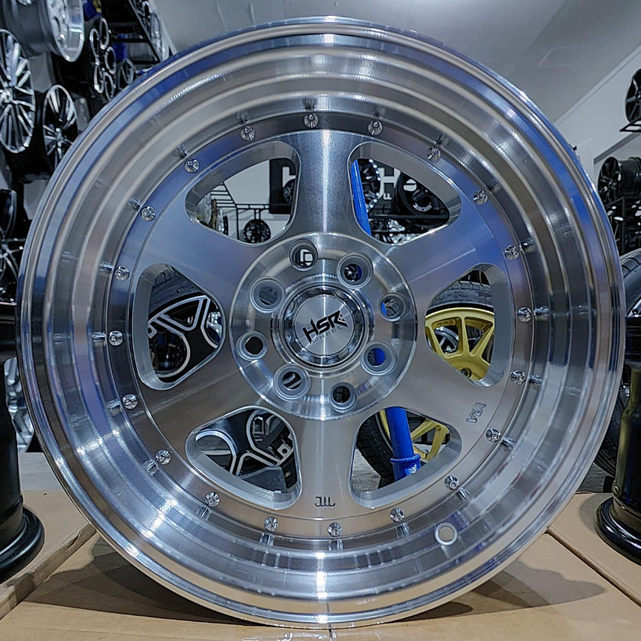 Velg Mobil Hsr Rumoi Model Celong Ring16 Lebar75/85 Cocok Mobil jazz,Avanza,Xenia,Brio,Sirion