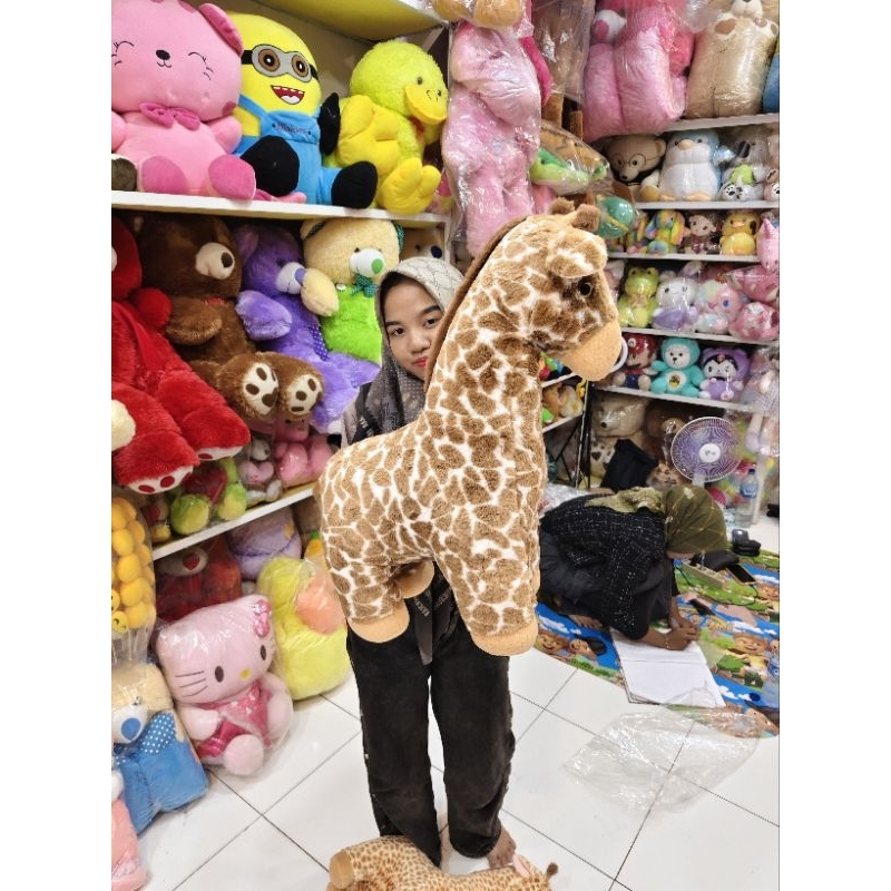 BONEKA JERAPAH UKURAN JUMBO ANIMAL