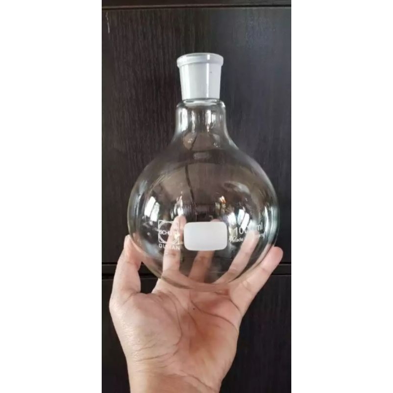 Paket Boiling flask 1000ml DURAN ,dan Bioflask 1000ml DURAN