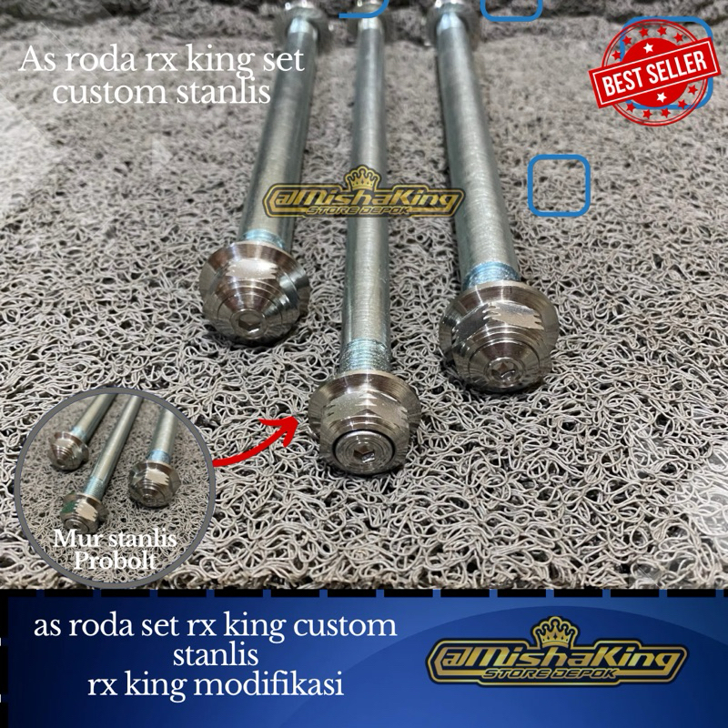 As roda rx king full set custom stanlis rx king modif