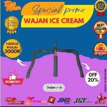 Wajan/Pan ice cream roll PNP AC 1PK wajan ice cream roll