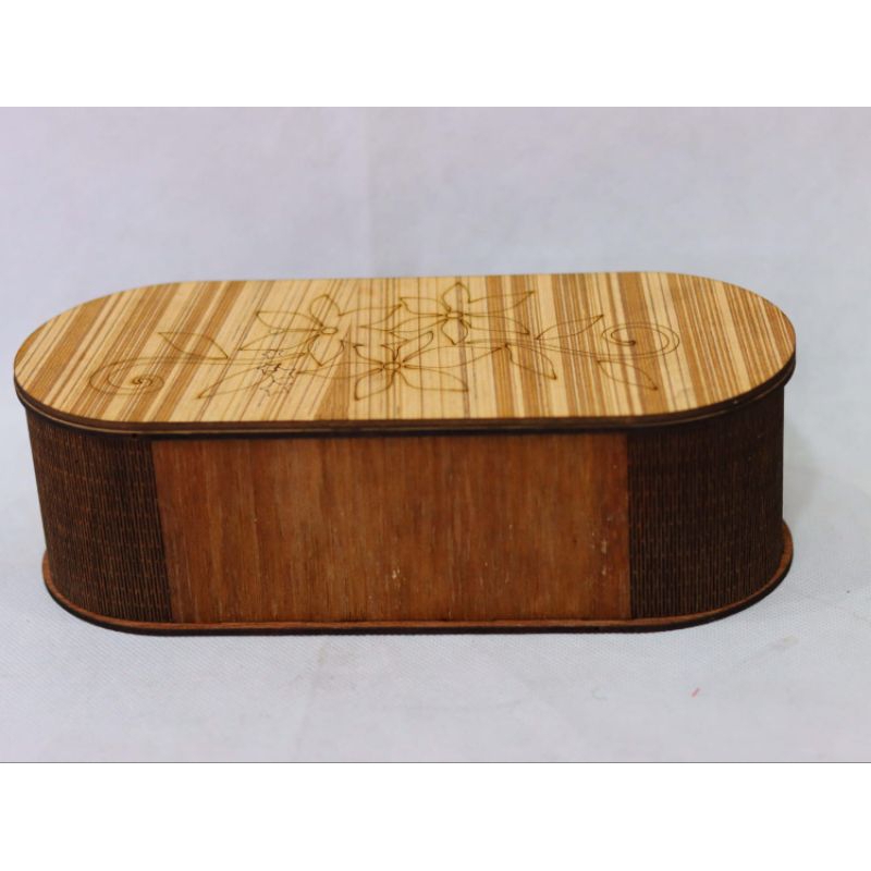 

Rounded Corner Wood Gift Box