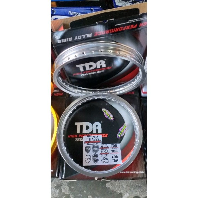 Velg tdr w shape set 185/215 ring 17 silver