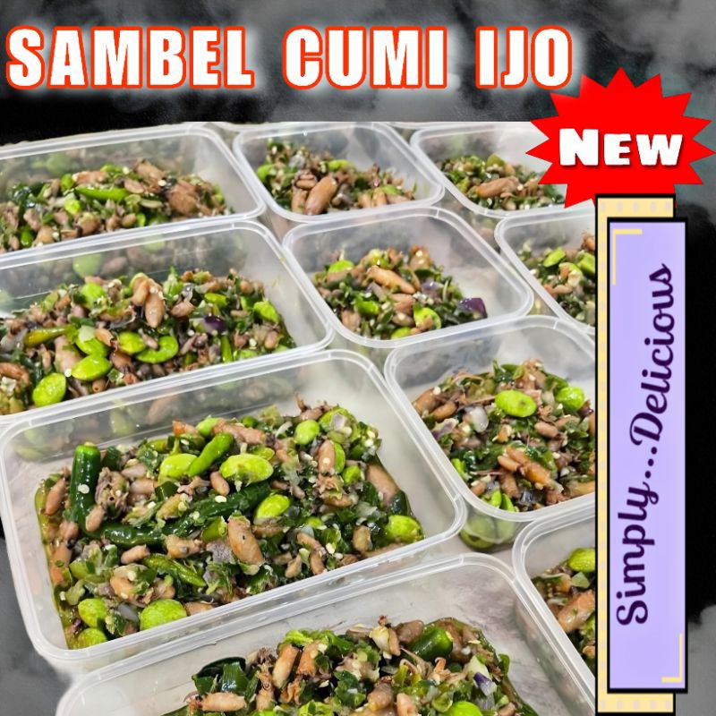 

Sambel Cumi Ijo tanpa pete / pakai pete