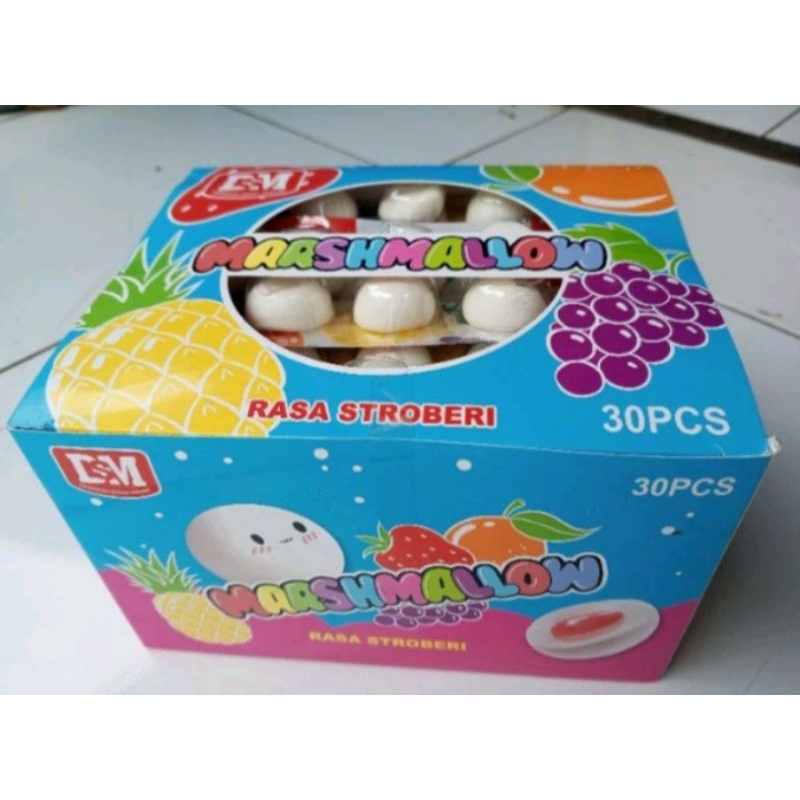 

DSM MARSHMALLOW Putih 1Box Isi 30 PCS