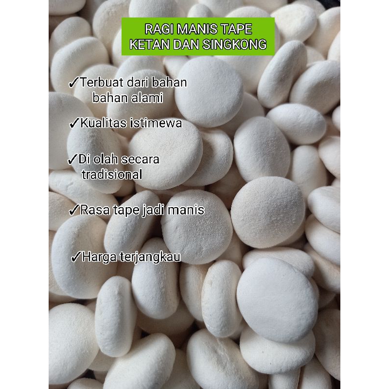 

RAGI MANIS TAPE KETAN DAN SINGKONG