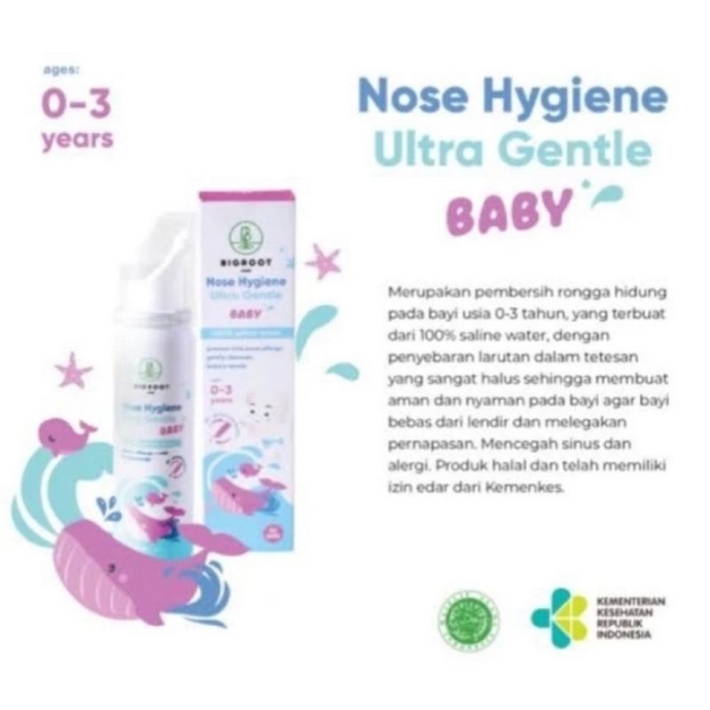 BigRoot Nose Hygiene Ultra Gentle baby 50ml