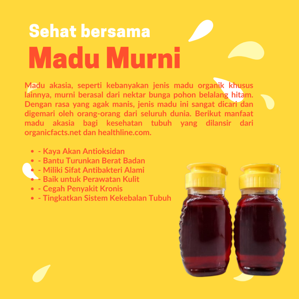 

(COD) Madu Akasia 100% Murni 130gr