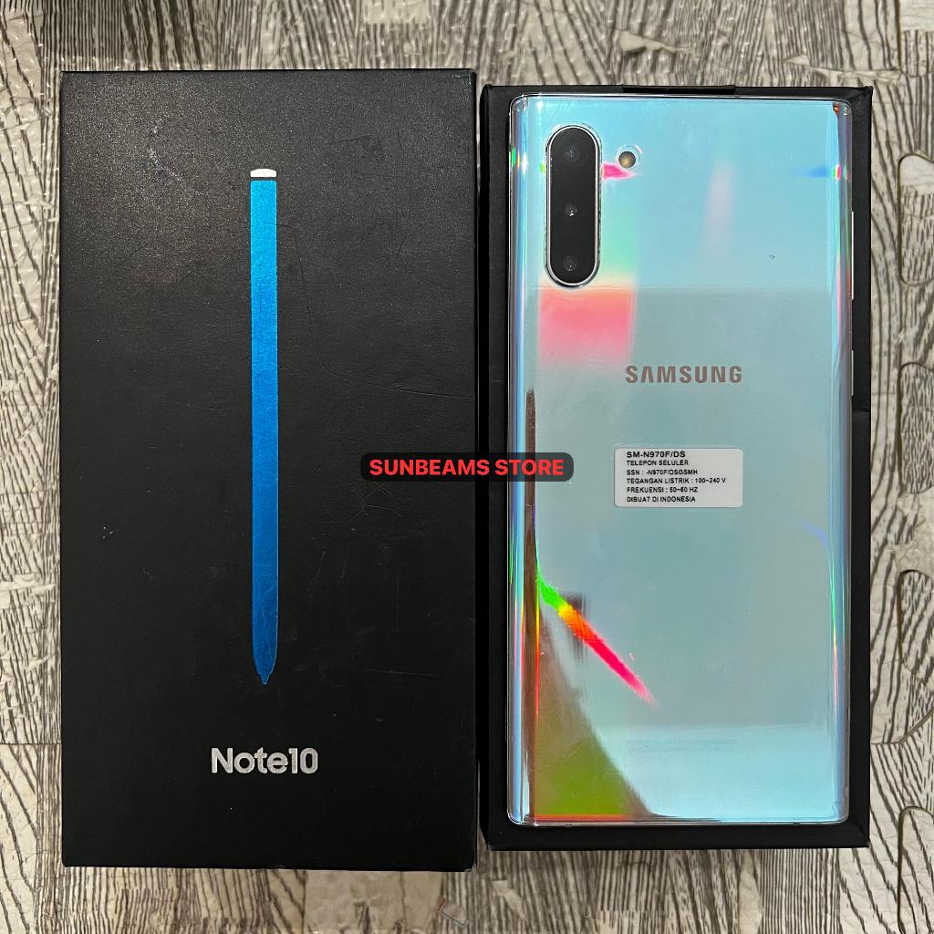 Samsung Note 10 8/256 Second Fullset Bekas SEIN