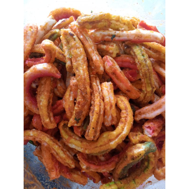 

seblakbeton/krupukbetonpedas/pedasdaunjeruk/250gr