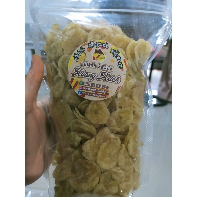 

keripik pisang lumer