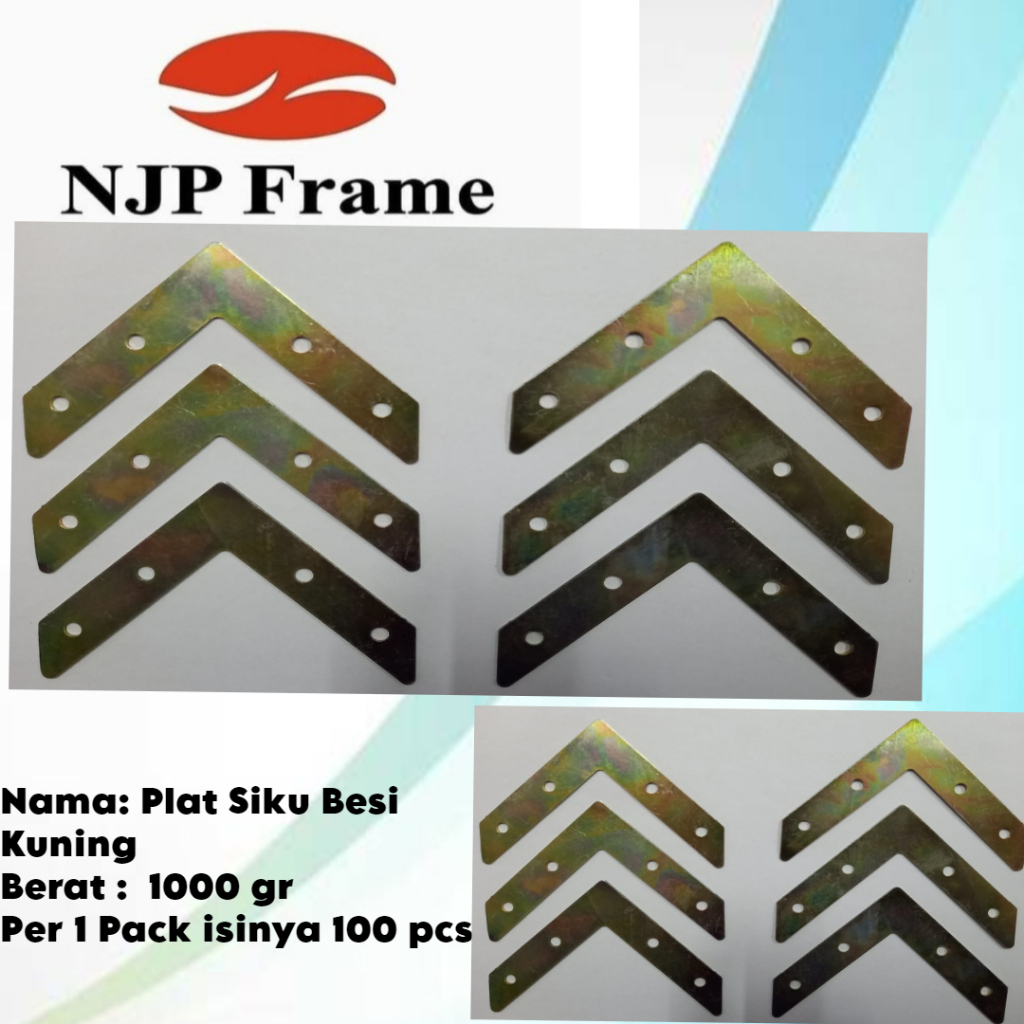 Plat Siku L 8cm (Gold)