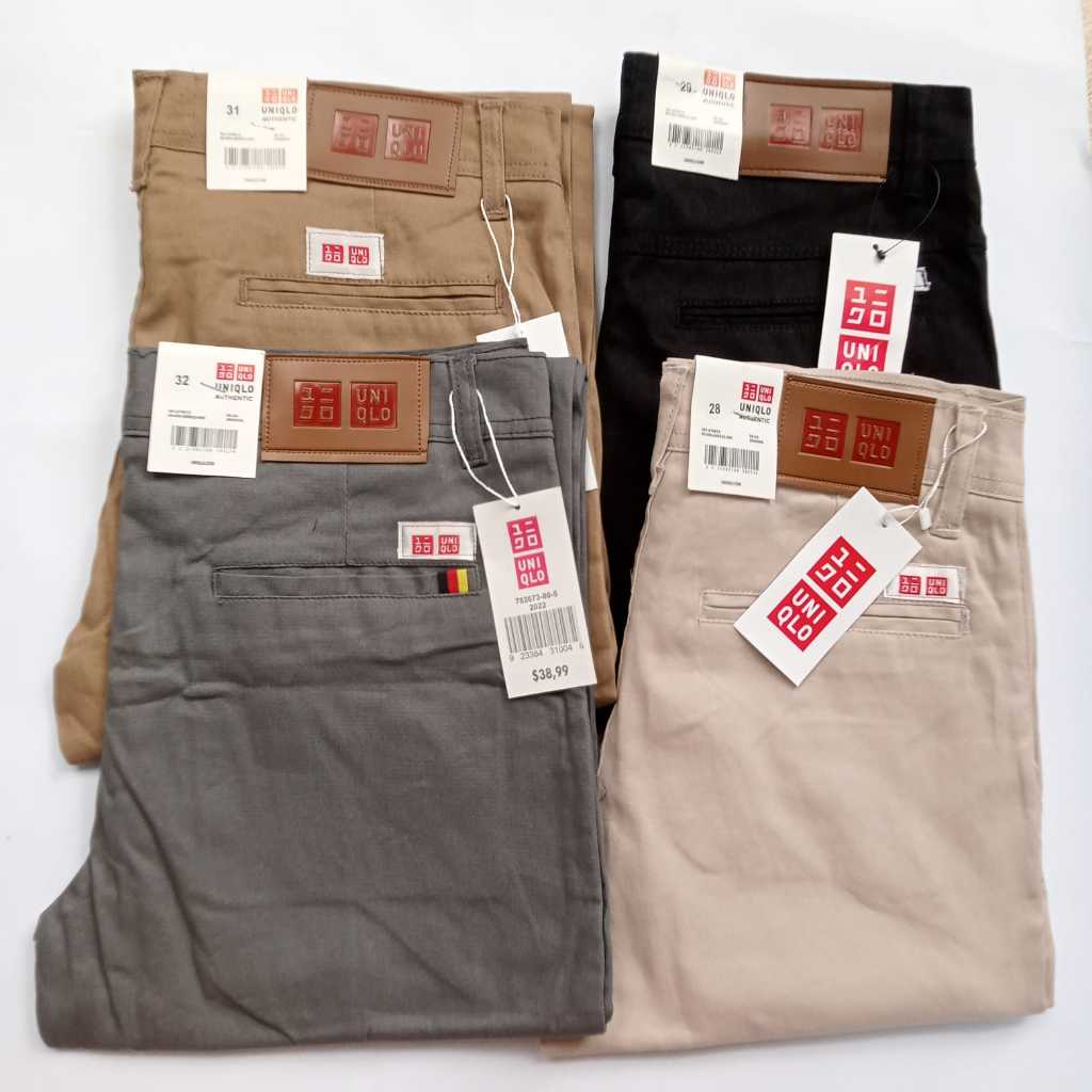 Celana chino UNIQLO Panjang / Celana Cinos pria slim fit / Celana Panjang pria TerbaruCelana chino U