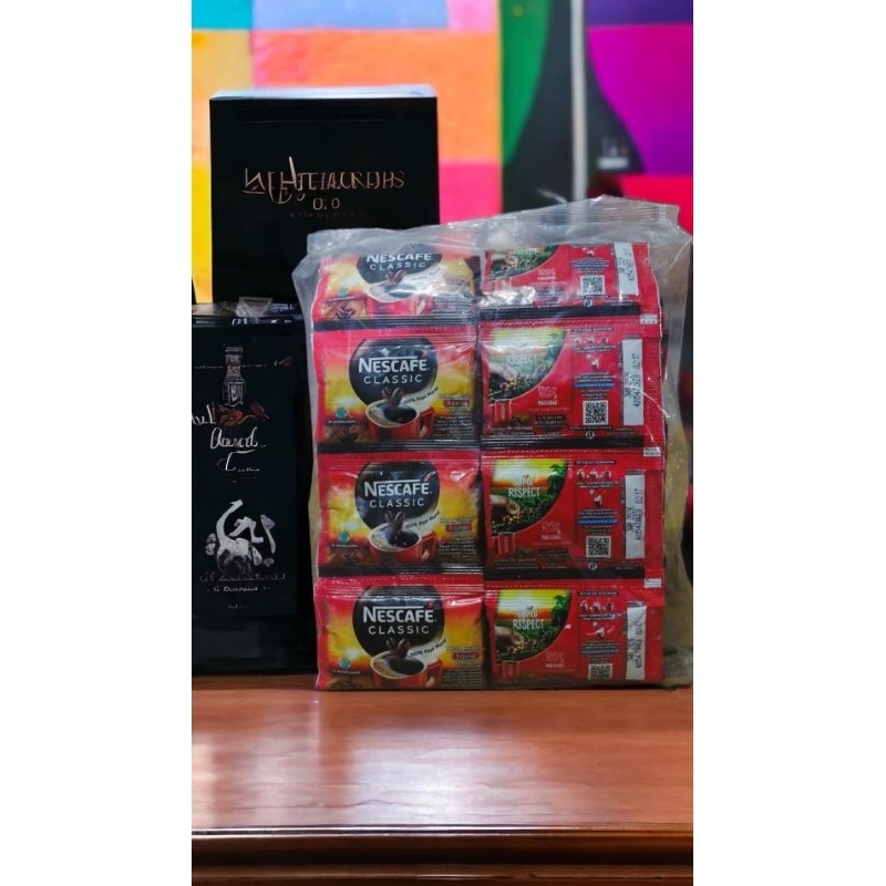 

NESCAFE Classic Kopi Instan Kopi Hitam 2g Sachet 60pcs