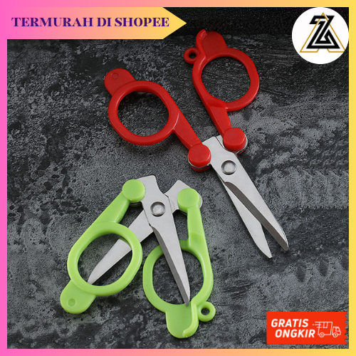 

GUNTING LIPAT TRAVEL PACKAGING PRAKTIS SERBAGUNA / GUNTING LIPAT JAHIT KENCANTIKAN GUNTING KUMIS ALIS MINI BEAUTY SCISSORS