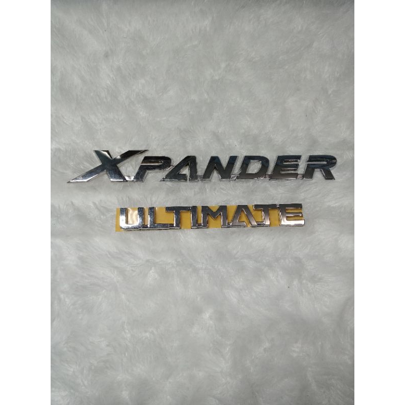 Emblem tulisan xpander ultimate original
