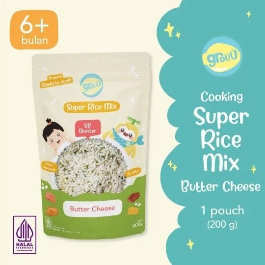 

Grouu Super Rice Mix Roasted Chicken Baby