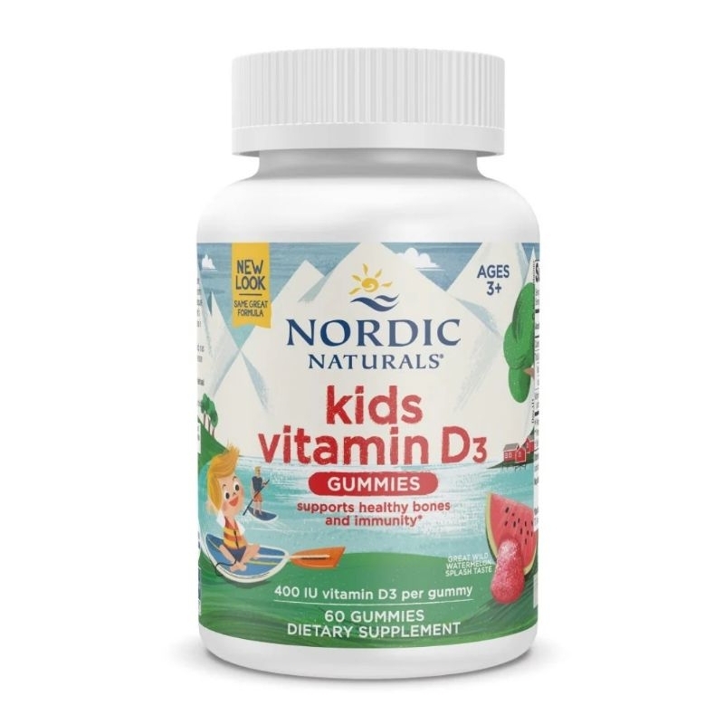Nordic Naturals D3 Gummies | Untuk Tulang dan Gigi Anak