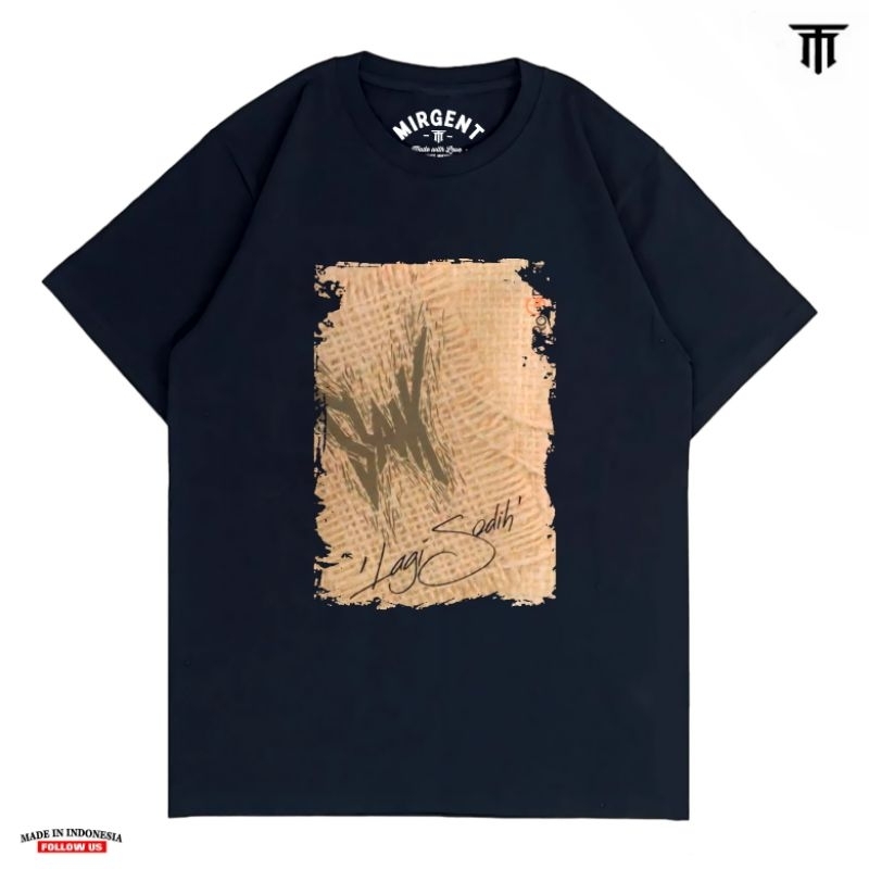 KAOS SLANK LAGI SEDIH - BAJU COVER ALBUM SLANK LAGI SEDIH - KAOS DISTRO SLANK - AMELIA SLANKY