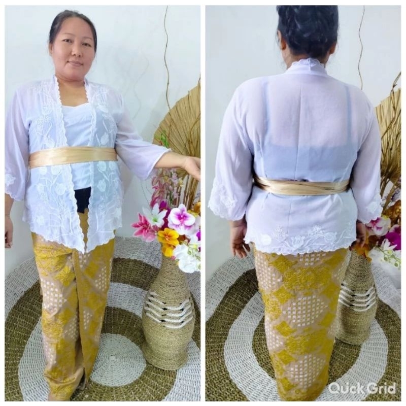 Kebaya Jadi Bordir Jumbo/Kebaya Bordir Jadi/Kebaya Dewasa