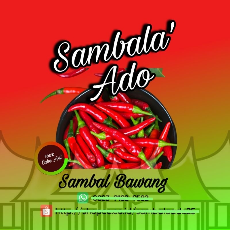 

Sambala'Ado - Sambal Bawang