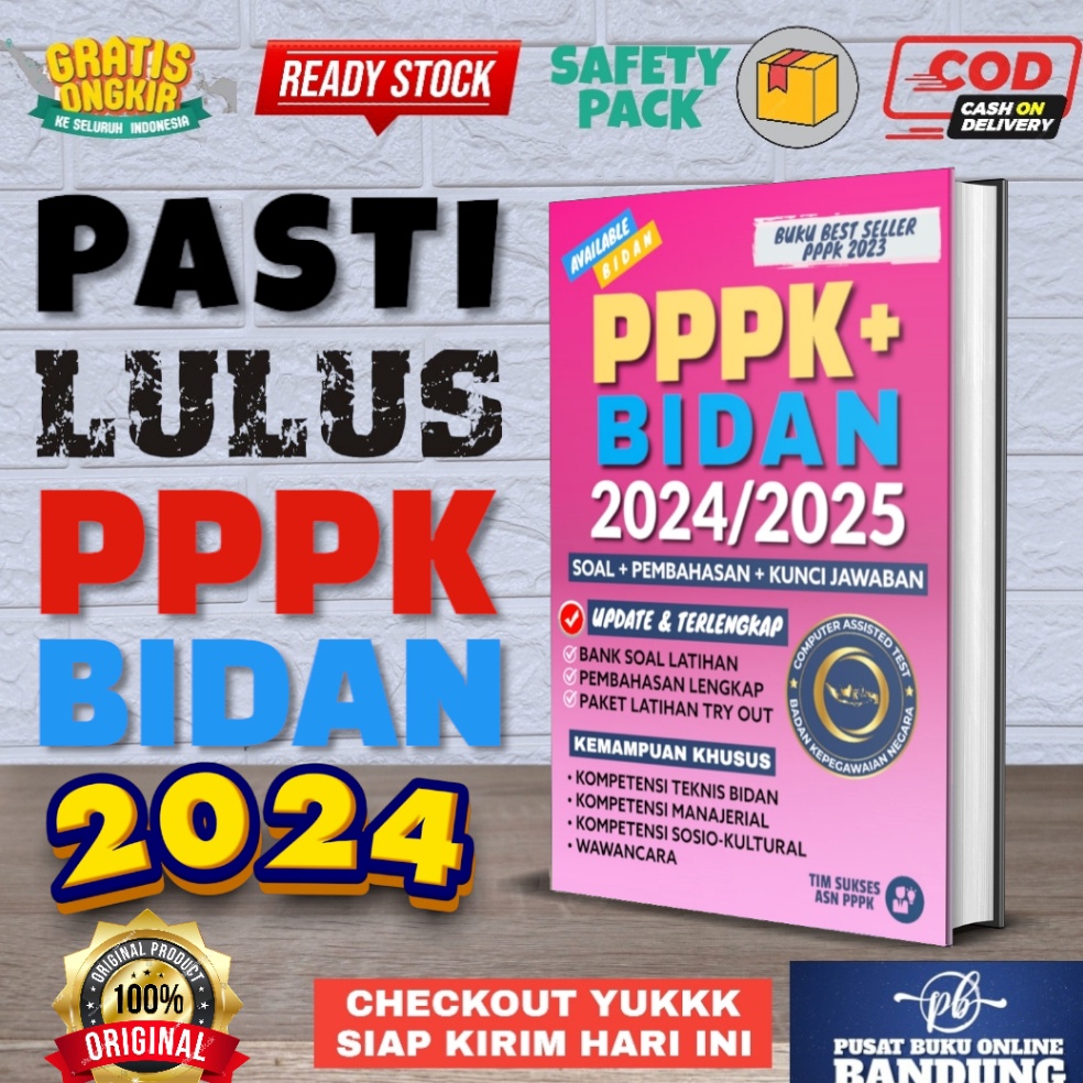 KODE N2Z7 BUKU PPPK BIDAN 224225 PPPK BIDAN 224 CPNS KEBIDANAN 224