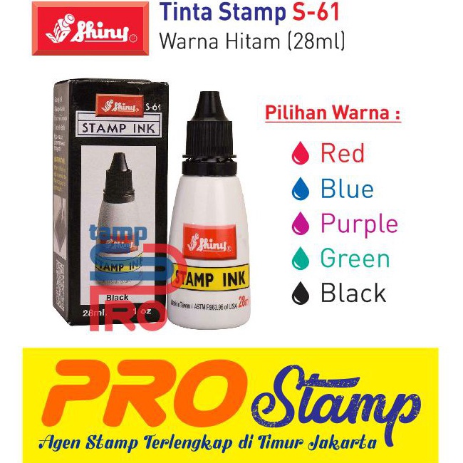 

ART O84R Tinta Stempel Shiny 28ml