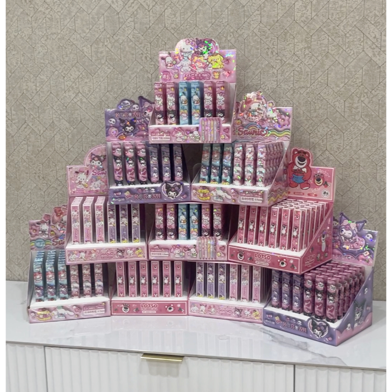 

KUMA STORE Pulpen Blind Box Berhadiah Karakter Sanrio Cinnamoroll pochacco melody kuromi lotso hellokitty pompompurin