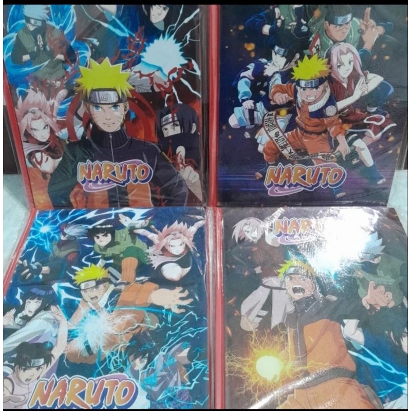 Album tempat kartu Naruto 144 slot