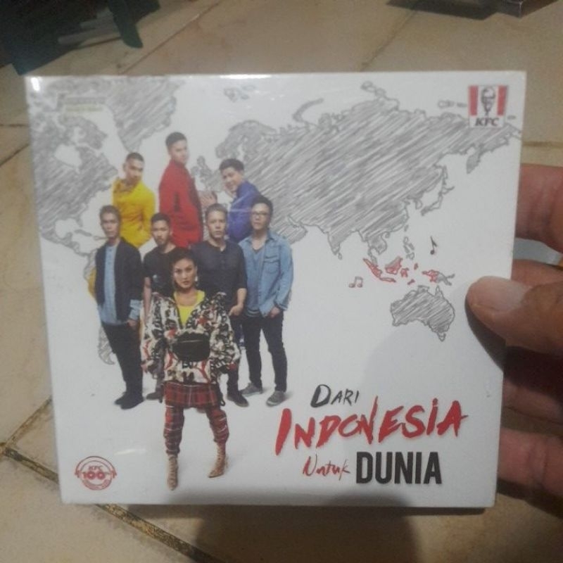 cd musik kfc dari indonesia untuk dunia original segelan (CD034) (AD199)