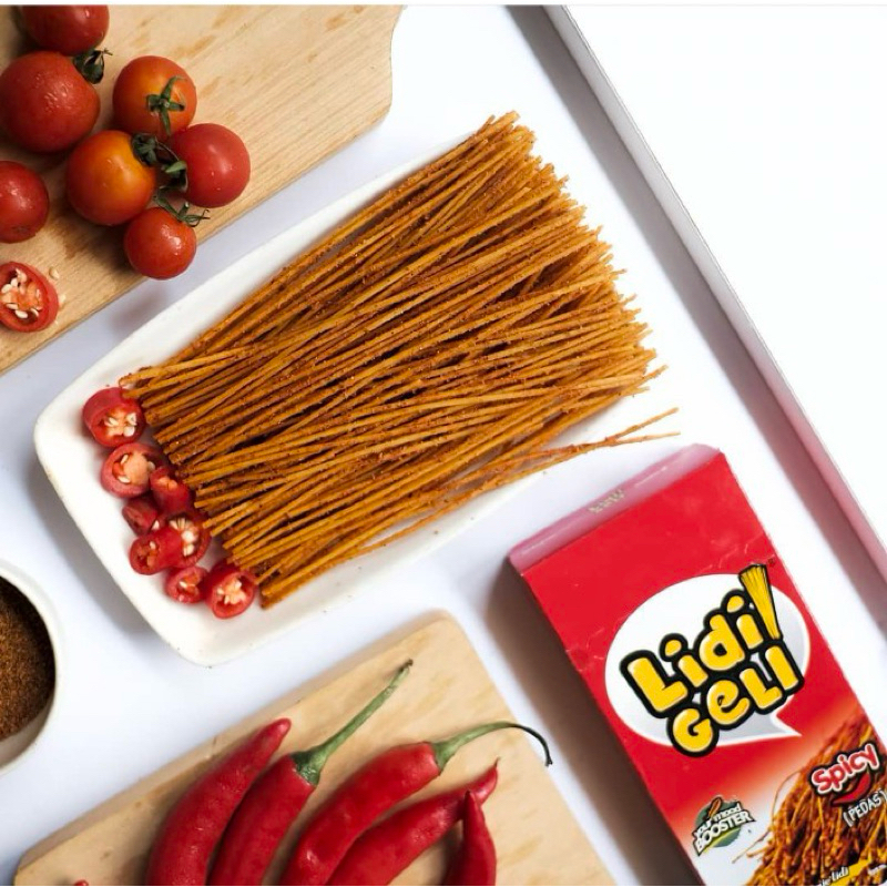 

Lidi Geli Spicy 90gr | Unikids Jawa Tengah