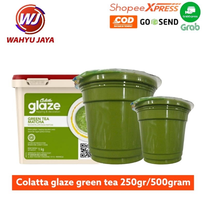 

colatta glaze green tea 250 gram/500 gram