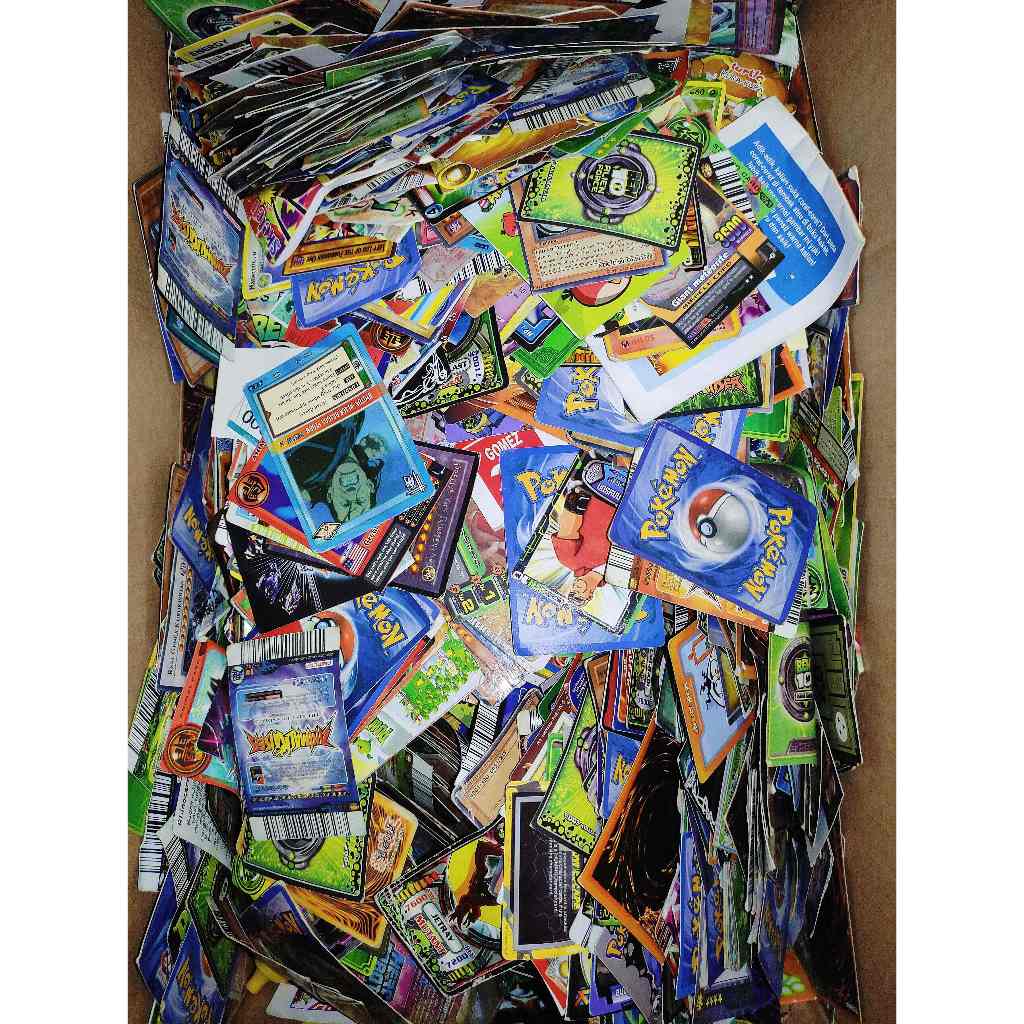[Mystery Blind Box/Gacha/Acak] Paket Kartu Koleksi: Pokemon, Yugioh, Naruto,  Animal Kaiser, Ninjago