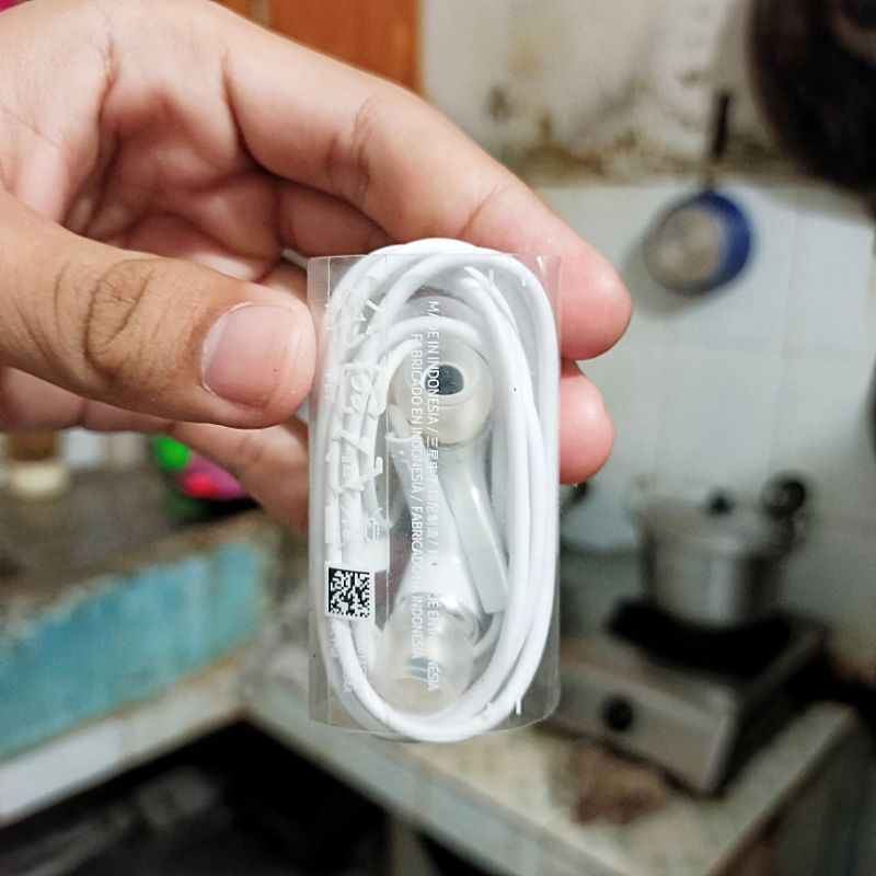 Headset original cabutan bawaan asli seri samsung A72 sein