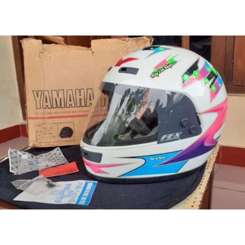 Helm Vintage, Jadul Yamaha Troy Lee Designs