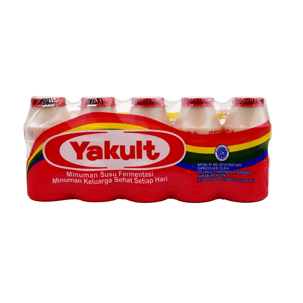 

Yakult Minuman Susu Fermentasi Probiotik (isi 5 pcs)