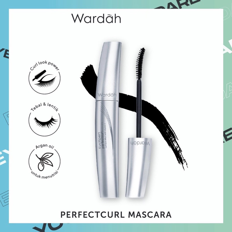 WARDAH Perfect Curl Mascara / Maskara WARDAH Perfectcurl