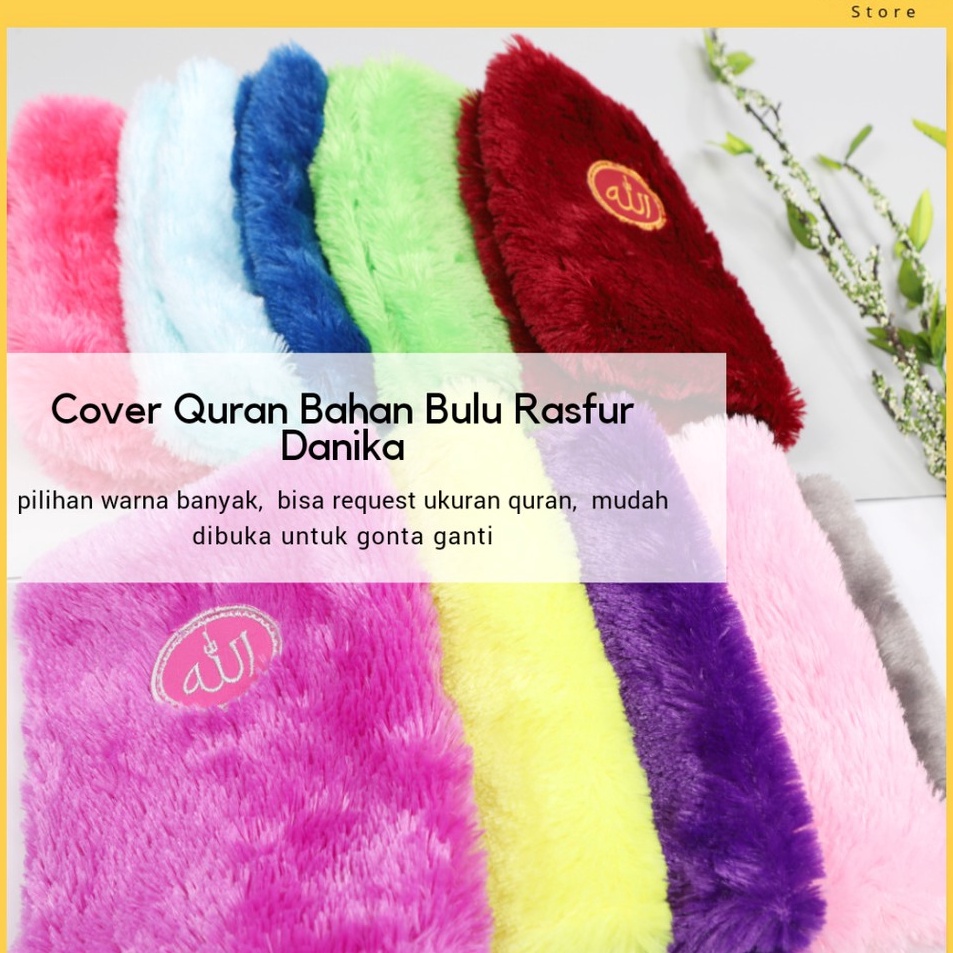 

Get Sale SARUNG SAMPUL AL QURAN BULU A5 ATAU A6 free bordir nama COVER QURAN