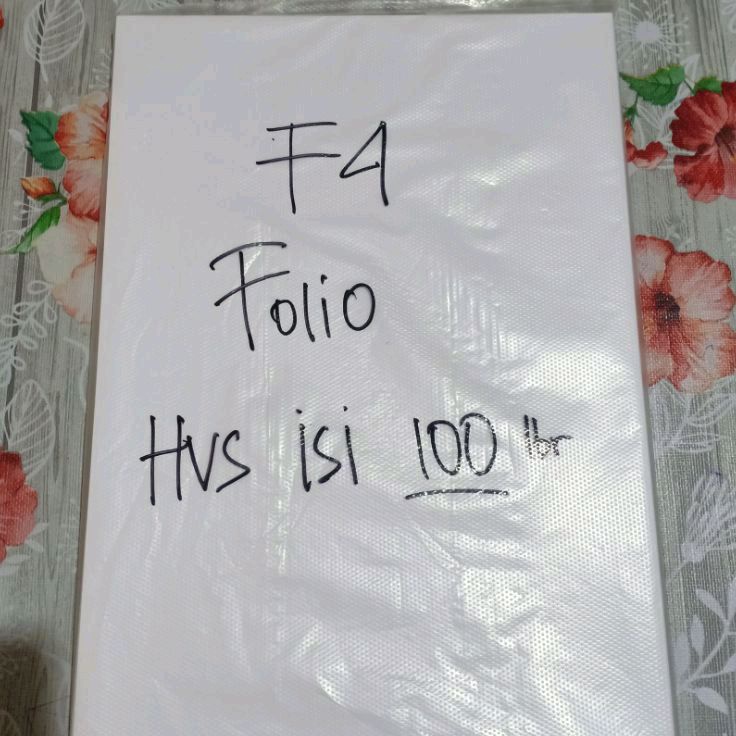 

Garansi Terpercaya Kertas HVS F4 Folio Eceran Isi 1 Lembar Paper Fotocopy