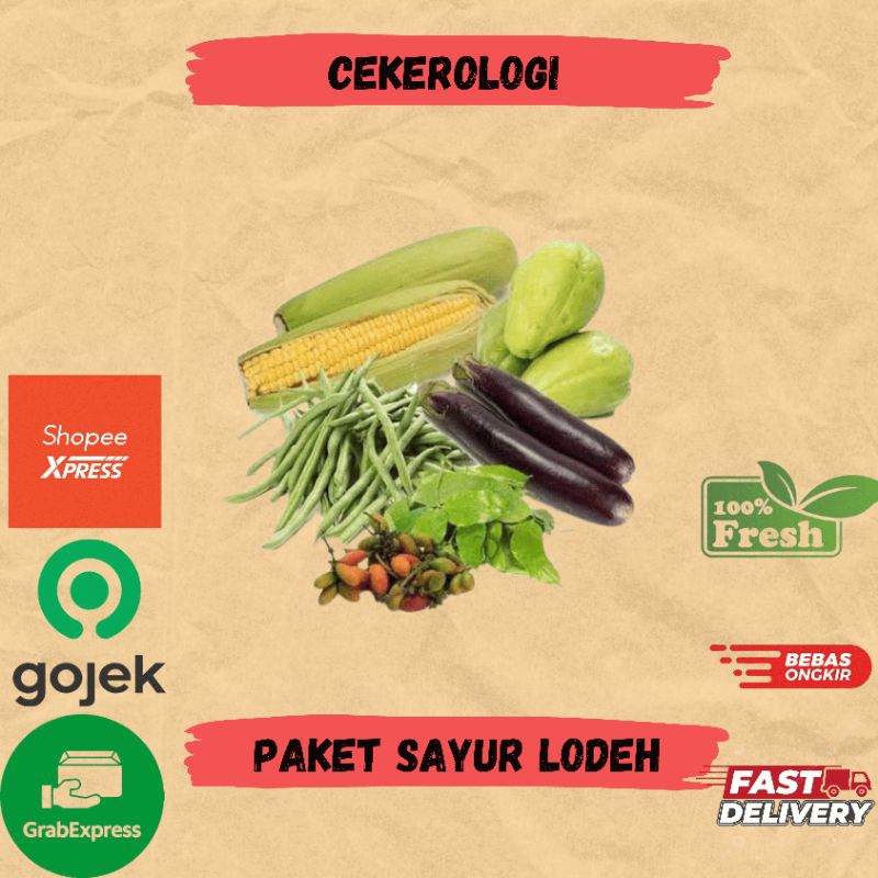 

Paket Sayur Lodeh 1pack / Paket Sayur Lodeh / Sayur Lodeh Fresh Berkualitas / Sayur Fresh / JABODETABEK / Sayur Lodeh / Sayuran / Sayur