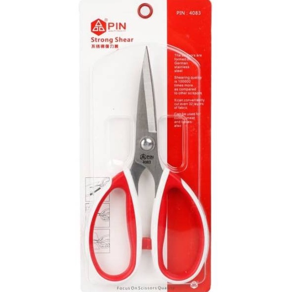 

Murah Premium Gunting Potong Bahan Kain Heavy Duty Tailor Scissor PIN 8 483