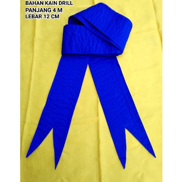 KODE L8H9 SABUK BIRU IKSPI KERA SAKTI Kain Drill Panjang 4 M