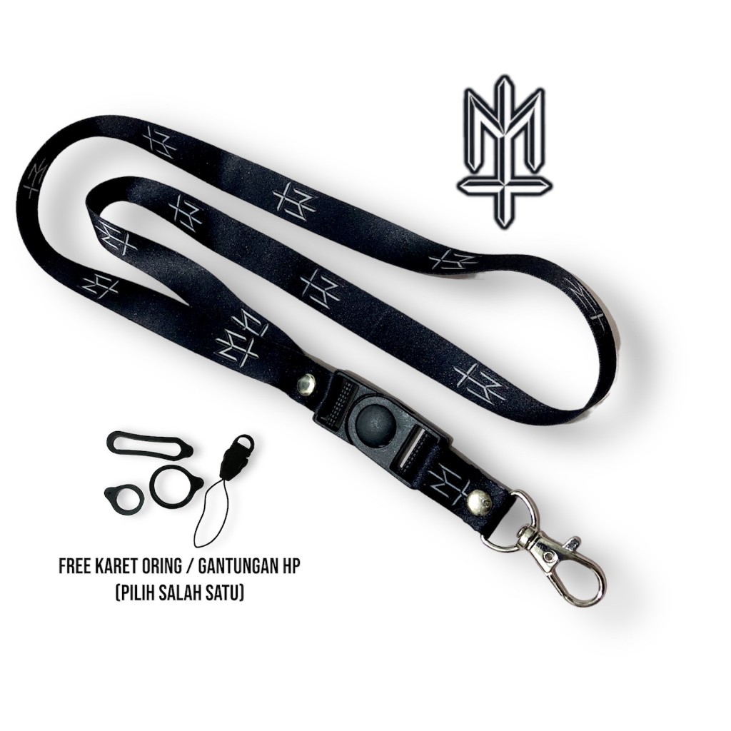 

MATERNAL M LOGO Lanyard Tali Gantungan HP handphone Lanyard ID CARD lanyard aesthetic